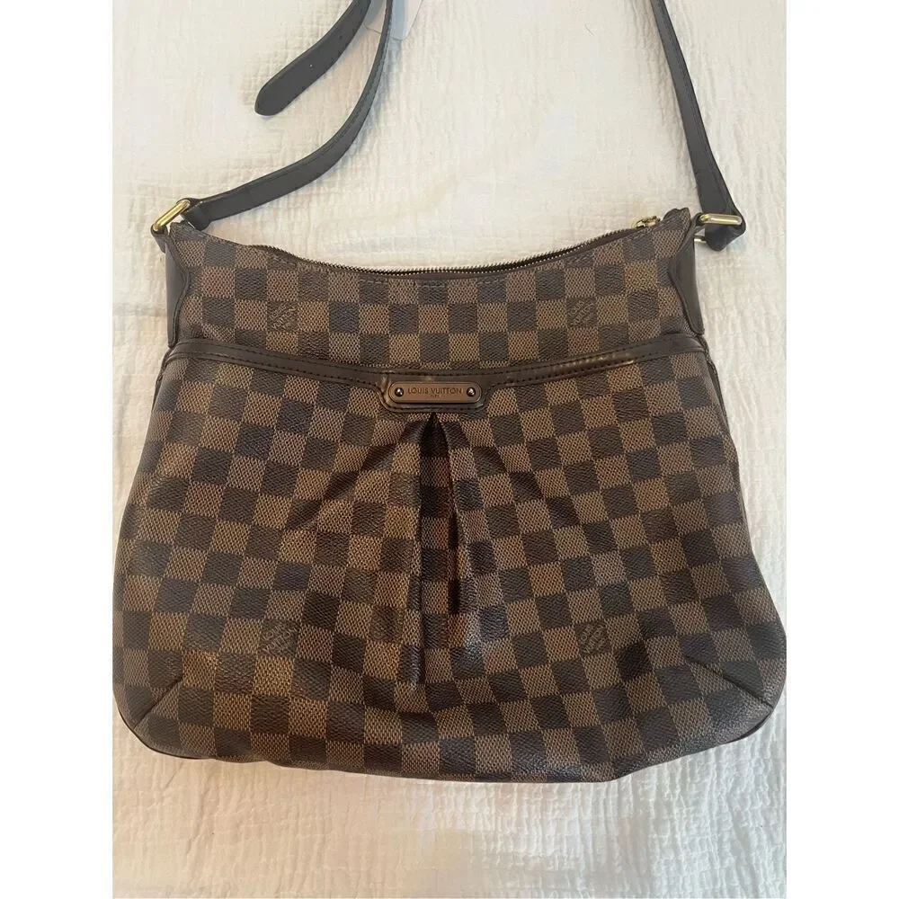 Louis Vuitton Bloomsbury Messenger Bag In Brown Damier Canvas Rare and Retired